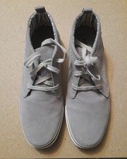 Uomo Polacchini Estivi  Tomaia Camoscio Colore Grigio TG.40