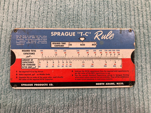 Vintage sprague products - vintage:,