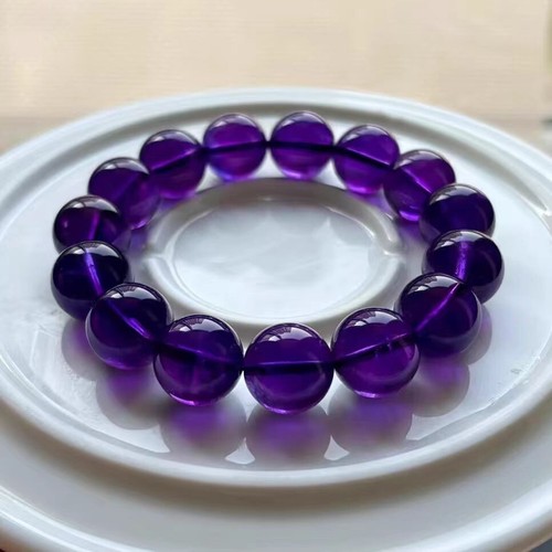 Bracciale 16mm ametista - bracciale,