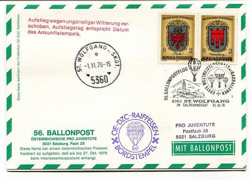 1976 ballonpost 56 pro - ballonpost, n.