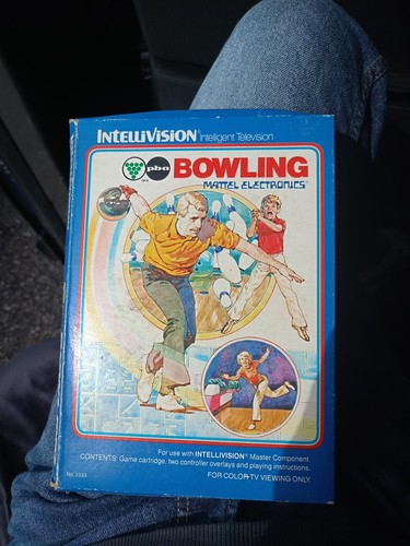 Bowling intellivision mattel - bowling,