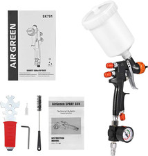 HVLP Pistola a Spruzzo Aerografo Mini Pistola per Verniciare Professionale Con U