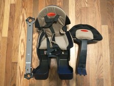 WeeRide Safe Seggiolino Bici Anteriore Deluxe Montato Portabici per Bambini