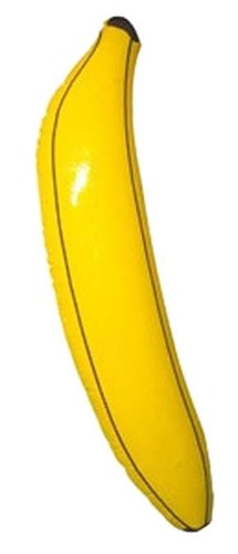 Banana gonfiabile lunga - banana,