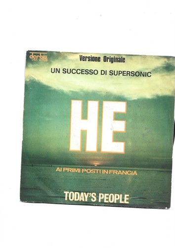 Today people disco 45 giri - -,
