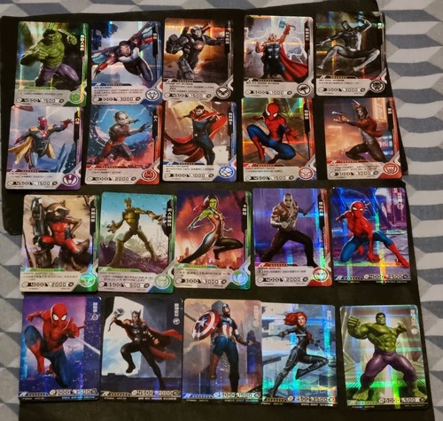 Set completo eroi marvel kayou - set,