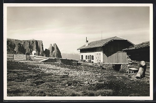 Cartolina rifugio faslfoner - rifugio,