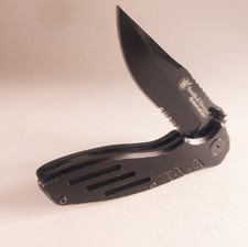 Coltello tascabile Smith & Wesson Extreme Ops coltello pieghevole punta a goccia bordo combinato