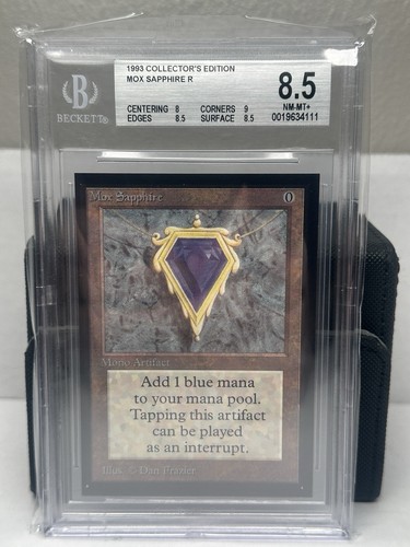 Mox sapphire 1993 magic the - sapphire,