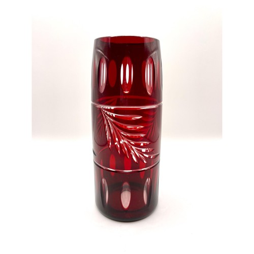 Vaso cristallo vintage - , boemo