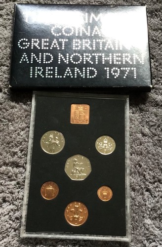 1971 royal mint proof coin - royal,