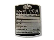 Steyr-Puch 500 D Targa Fiat