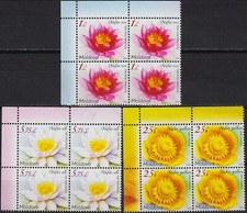 Moldavia 2019 Ninfee Giglio Piante Acquatiche Fiori Natura Bl 4 MNH