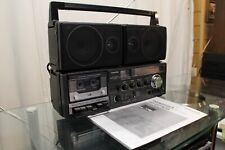TOSHIBA RT-8710S STEREO RADIO REGISTRATORE CASSETTE GHETTOBLASTER BOOMBOX JAPAN
