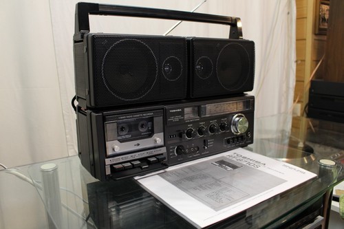 Toshiba 8710s stereo radio - toshiba, rt-8710s