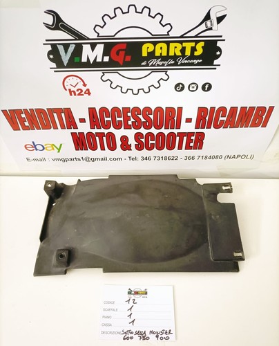 Pannello sotto sella ducati - sotto,