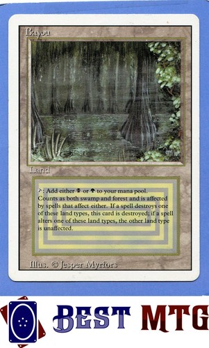 Magic the gathering mtg bayou - magic,