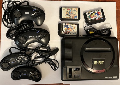 Lot console mega drive ntsc - console,