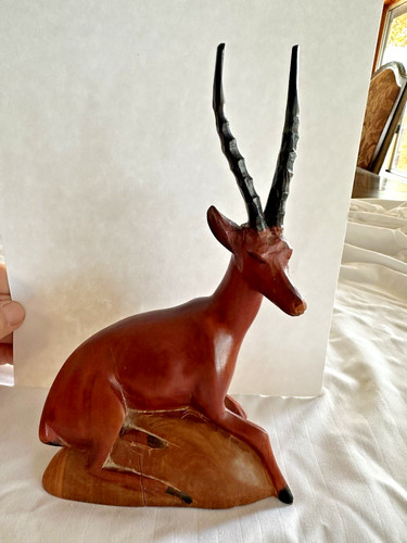 Antilope gazzella legno - antilope/gazzella, in