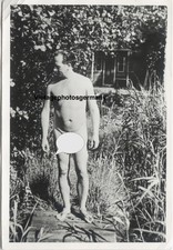Z3389 foto anni 50 uomo nudo