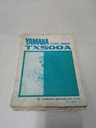 Yamaha 500 manuale di - tx,