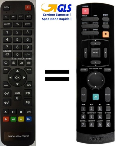 Telecomando gia programmato - gia',