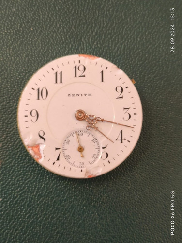 Orologio tasca zenit oro - da,