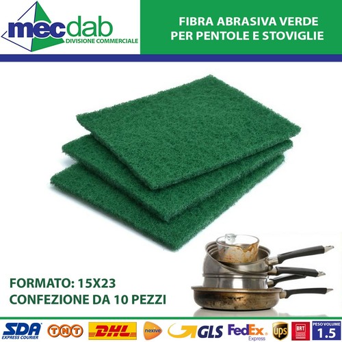 Fibra abrasiva verde - fibra,
