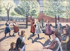 Che Giocano Bambini Auf Einem