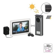 Visiophone sans fil solaire