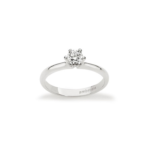 Anello donna oro bianco - anello,