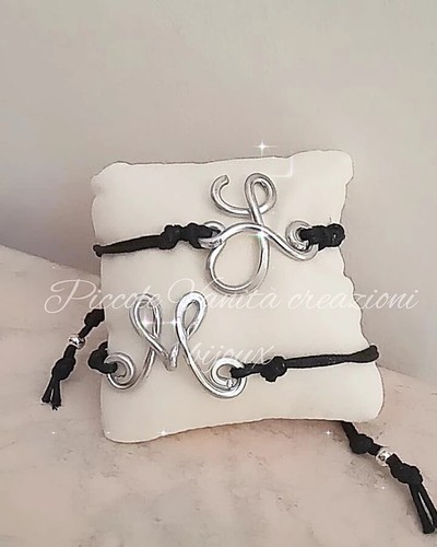 Bracciale donna con lettera