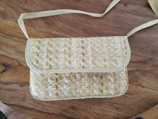 borsa a mano in paglia di