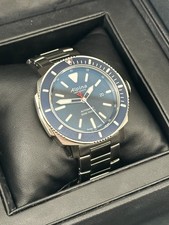 Orologio Uomo Alpina 44mm AL-525LBN4V6B Seastrong 300 Diver Svizzero Automatico Taglia 7