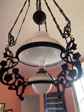 Lampadario liberty antico