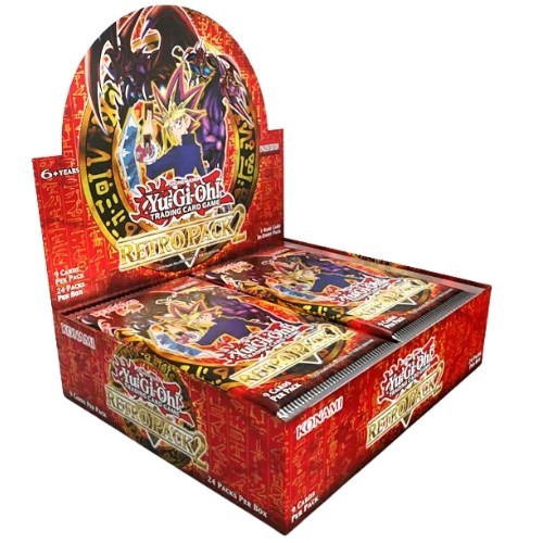 Tcg booster box retro - yu-gi-oh,