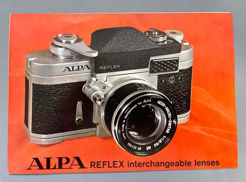 Brochure fotocamera alpa - brochure,
