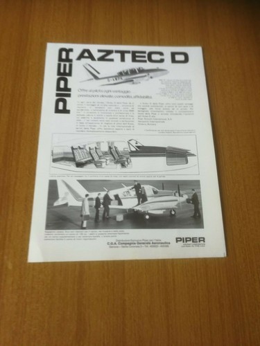 1970 piper aztec - aztec, d