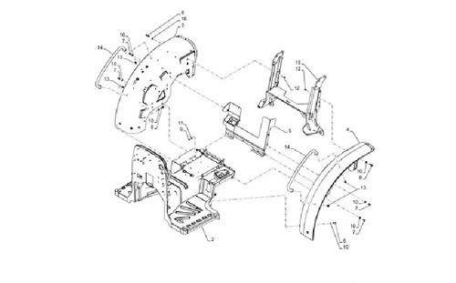 Piattaforma cabina cnh - piattaforma,