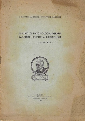 Appunti entomologia agraria - di,