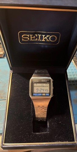 Vintage seiko m354 5019 lcd - vintage, m354-5019