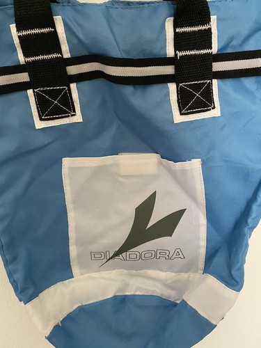 Borsa diadora celeste con - borsa,