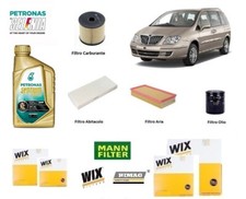 Kit Filtri Tagliando Lancia Phedra 2.2 JTD 94 Kw + 6 Litri Olio Selenia 5w40