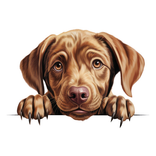 Adesivo auto xxl labrador - auto,