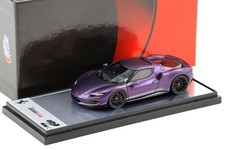 Cerchi 1:43 BBR Ferrari 296 GTB Viola Dino opaco/nero - Limited 10 pz.