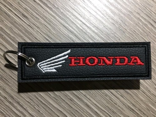 Portachiavi honda ricamato - portachiavi,