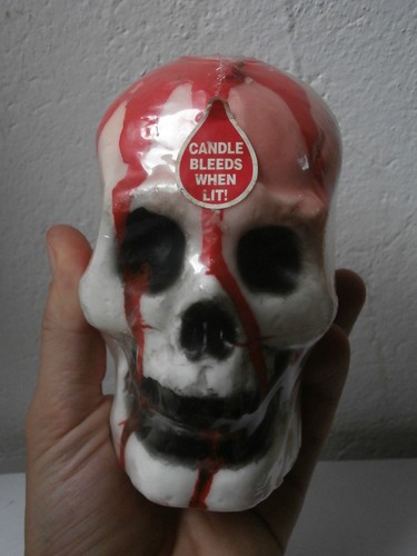 Candela teschio sangue - ***,