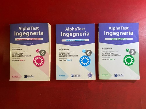 Alpha test ingegneria - 3, volumi