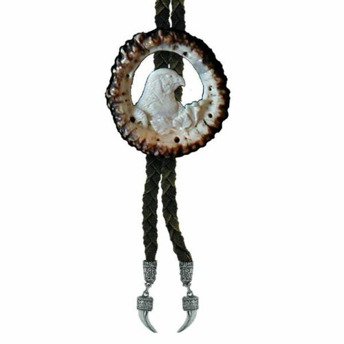 Cravattino con vero corno - , di