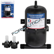 SERBATOIO VASO AD ESPANSIONE PER AUTOCLAVE POMPA ACQUA CAMPER BARCA CON RACCORDI